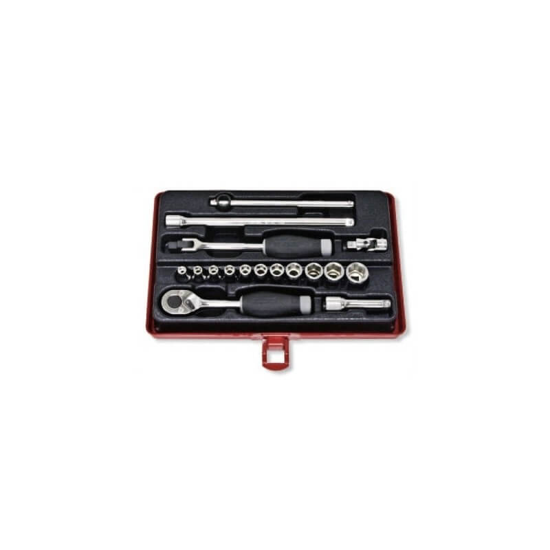 1/4" galvučių komplektas su priedais KOKEN 2251A 1