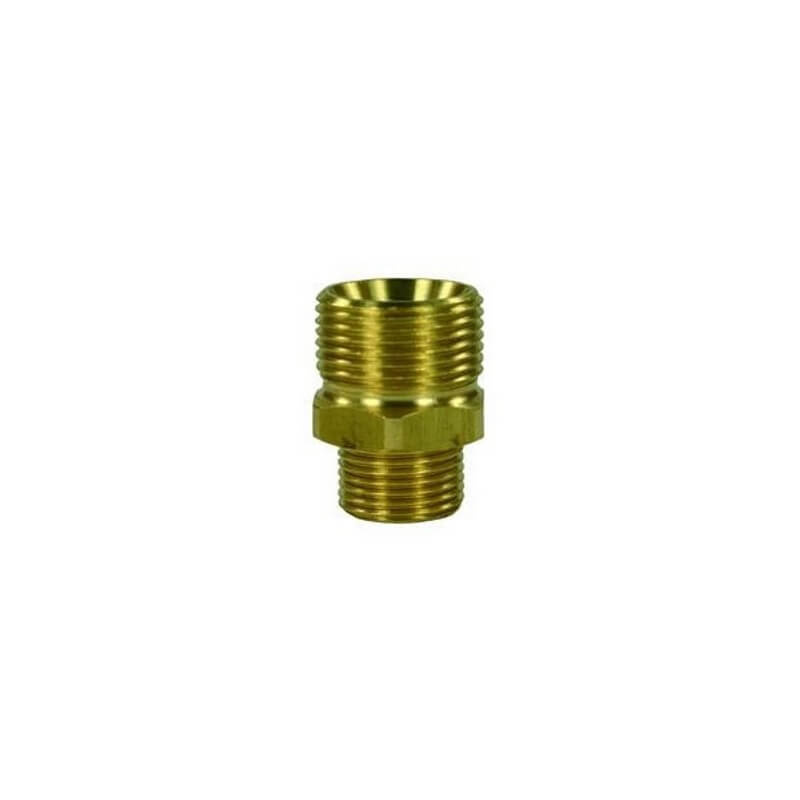 Bronzinis perėjimas R+M iš M22 į 3/8" 1