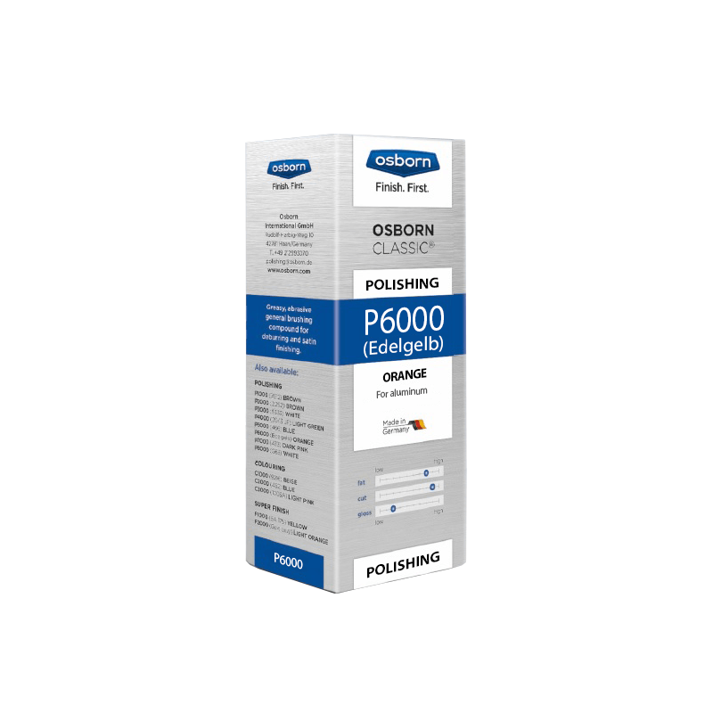 Riebi poliravimo pasta aliuminiui OSBORN P6000, 1kg 1