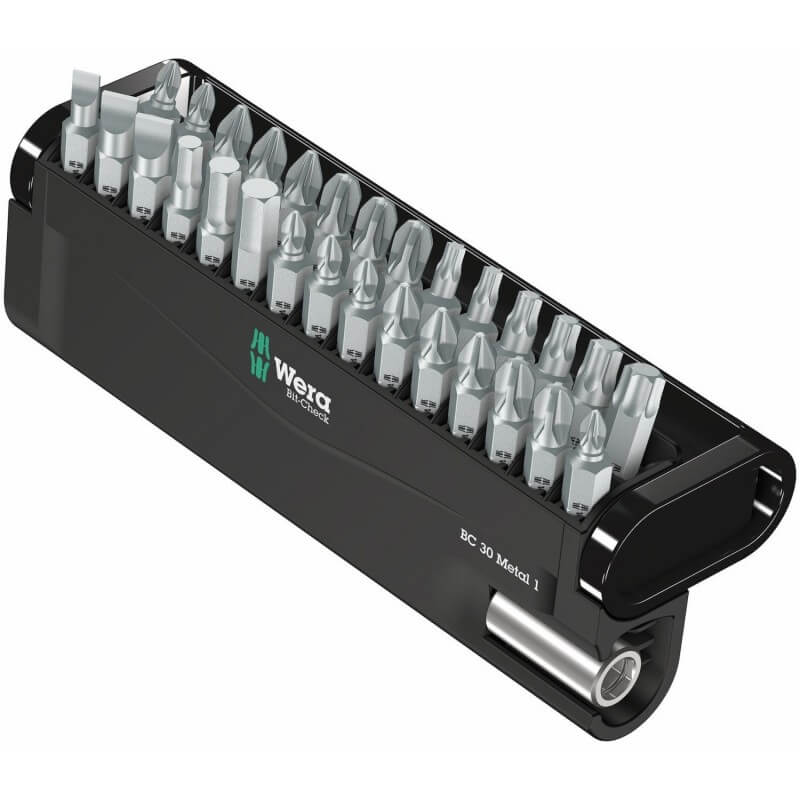 Sukimo antgalių rinkinys WERA 30 Metal 1 1