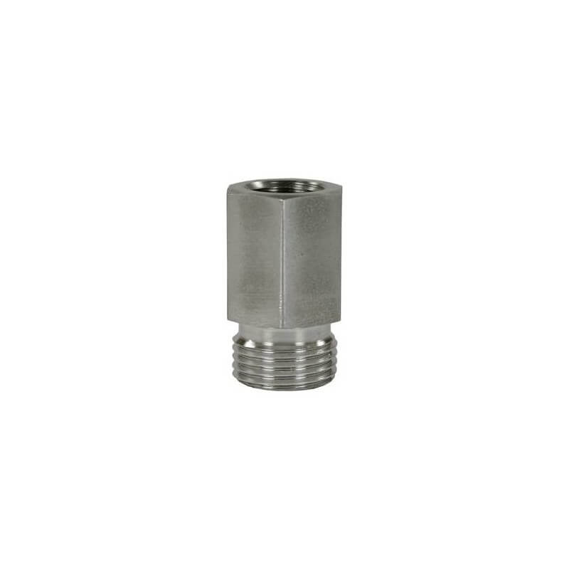 Nerūdijančio plieno sujungimas R+M 1/4"-M18 1