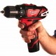 Akumuliatorinis gręžtuvas MILWAUKEE M12 BDD-202C