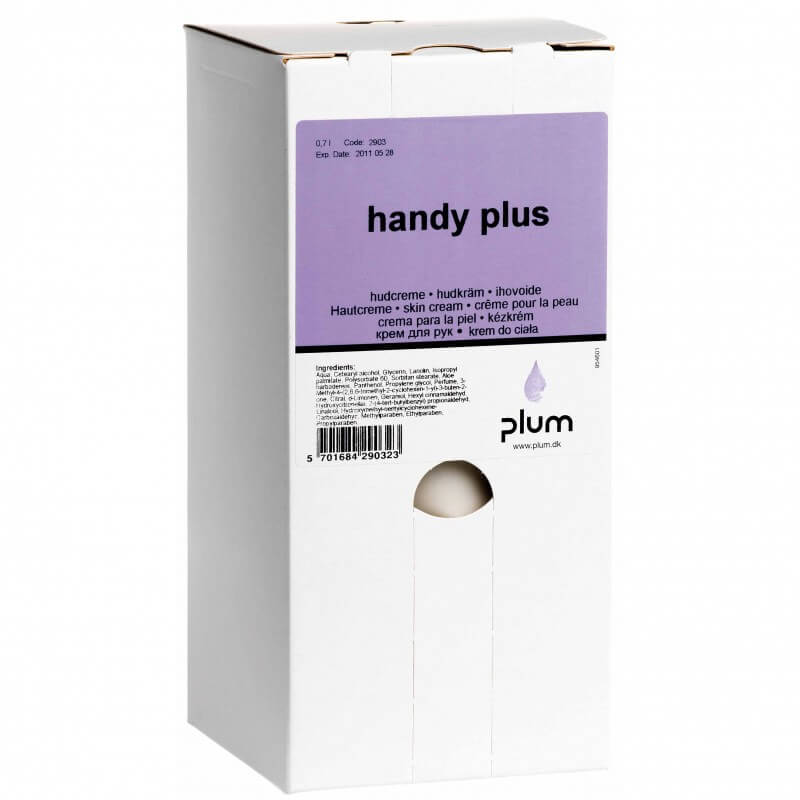 Rankų kremas po darbo PLUM Handy Plus 0,7L 1