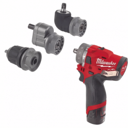 Akumuliatorinis suktuvas-gręžtuvas MILWAUKEE M12 FPDXKIT-202X