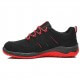 Batai ELTEN Maddox Black Red Low ESD S3 SRC, juodi/raudoni