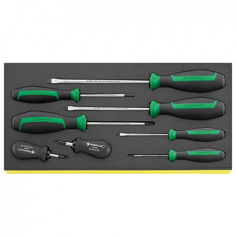 Atsuktuvų rinkinys STAHLWILLE TCS 4620-4737/8 1 Atsuktuvų rinkinys STAHLWILLE TCS 4620-4737/8 1