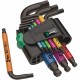 Spalvotų šešiakampių raktų rinkinys WERA 950/9 SPKS 2
