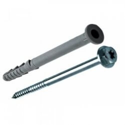 Fasadiniai kaiščiai su varžtais SXR 10x60mm FUS 50vnt. FISCHER