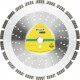 Deimantinis pjovimo diskas KLINGSPOR DT 612 UT Supra 350mm 1