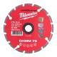 Universalus deimantinis diskas MILWAUKEE DHMM 76 76x10mm