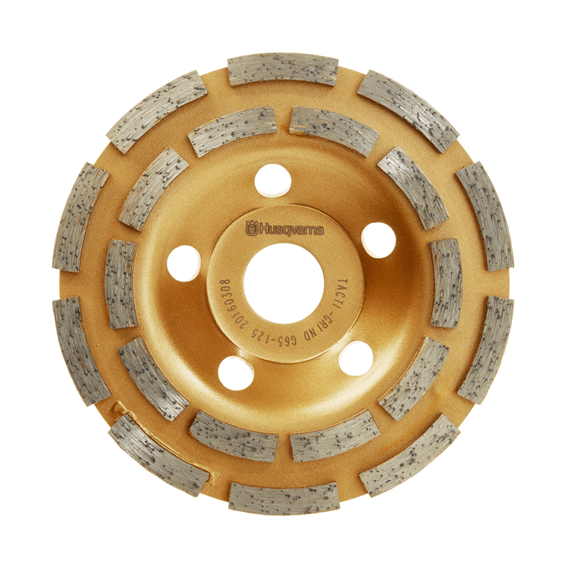 Deimantinė šlifavimo lėkštelė HUSQVARNA TACTI-GRIND G65 125x22,2mm 1 Deimantinė šlifavimo lėkštelė HUSQVARNA TACTI-GRIND G65 125x22,2mm 1