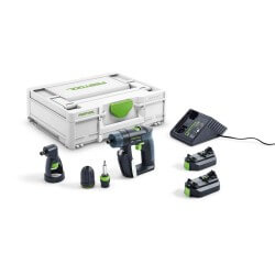 Akumuliatorinis gręžtuvas-suktuvas FESTOOL CXS 2,6-Set