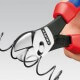 Didelės svertinės jėgos kirpimo replės KNIPEX 7