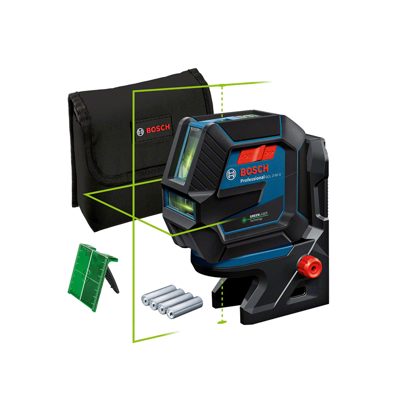 Kombinuotasis lazeris BOSCH GCL 2-50 G 1