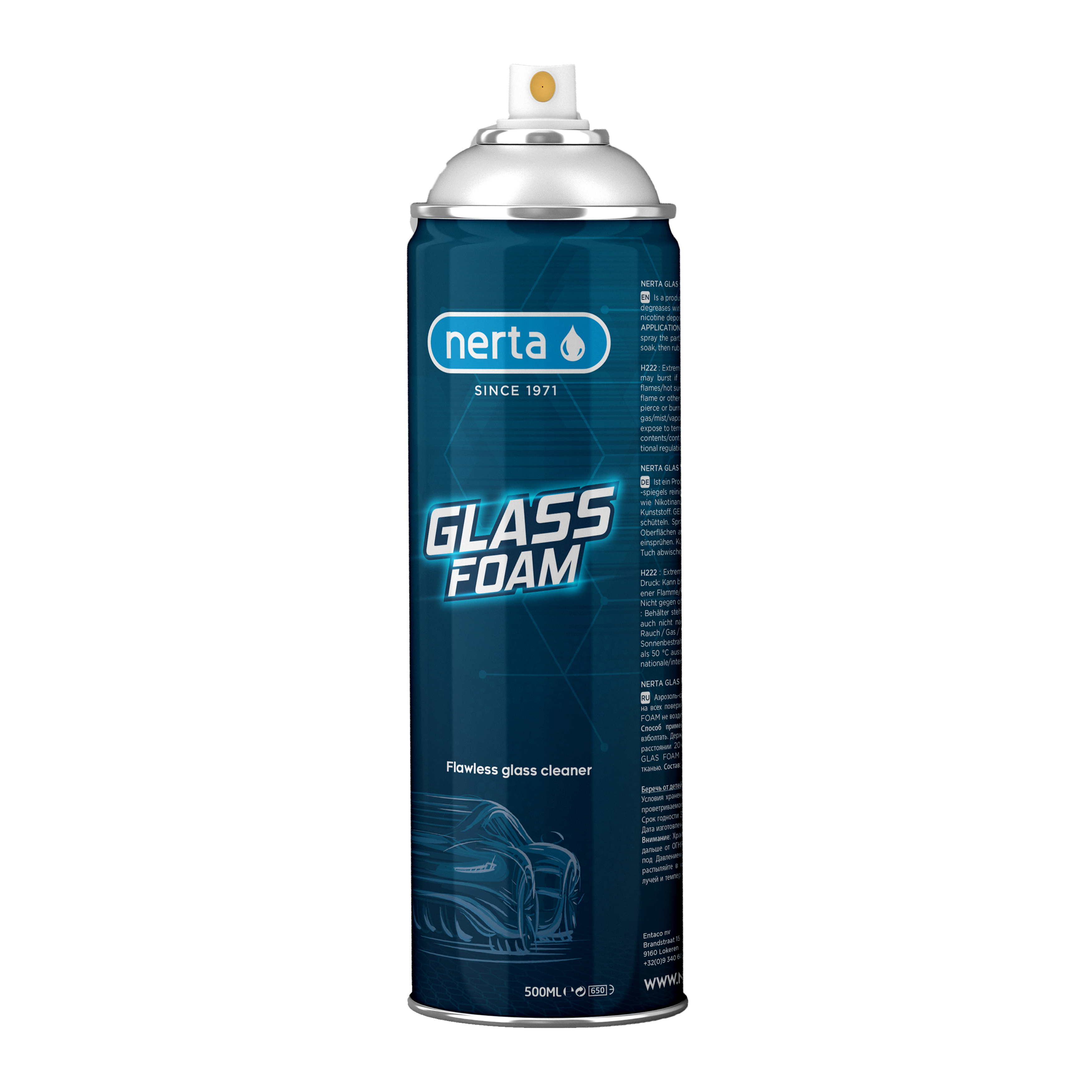 NERTA GlassFoam 500 ml araç camı temizleme köpüğü - Nerta