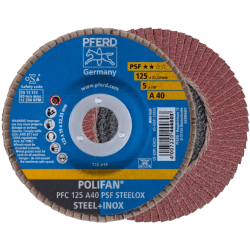 Šlifavimo diskas PFC125 A PSF PFERD