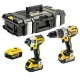 Akumuliatorinių įrankių rinkinys DeWALT DCK276P3 1