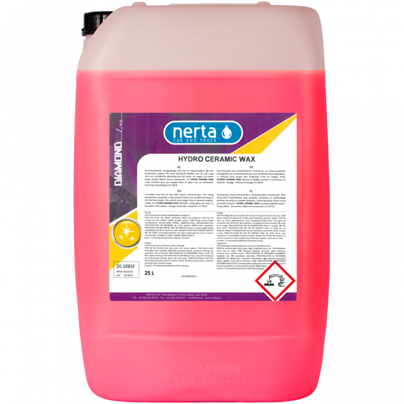 Koncentruotas vaškas automobiliams NERTA Hydro Ceramic Wax 1