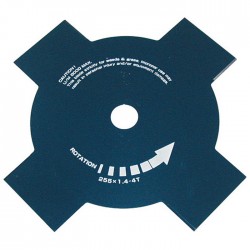 4-ių ašmenų peilis BLUE BIRD 255x1,4x25,4mm