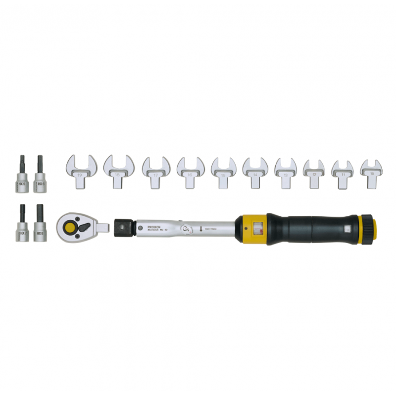 Dinamometrinis raktas PROXXON MICRO-Click MC60 12-60Nm 3/8" 1 Dinamometrinis raktas PROXXON MICRO-Click MC60 12-60Nm 3/8" 1