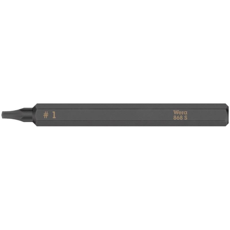 Smūginis atsuktuvo antgalis WERA 868 S/1 70mm 1 Smūginis atsuktuvo antgalis WERA 868 S/1 70mm 1