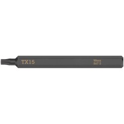 Smūginis atsuktuvo antgalis WERA 867 S Torx TX15 70mm