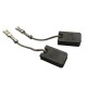 Angliniai šepetėlių rinkinys BOSCH 1607000482 GWS-9, 10vnt. 1