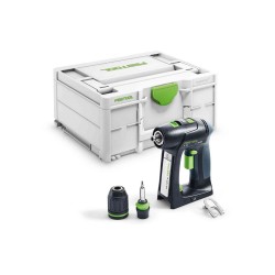 Akumuliatorinis gręžtuvas-suktuvas FESTOOL C 18-Basic