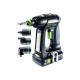 Akumuliatorinis gręžtuvas-suktuvas FESTOOL C 18 HPC 4,0 I-Set