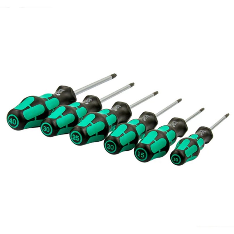 6 atsuktuvų rinkinys WERA 367/6 TORX 1