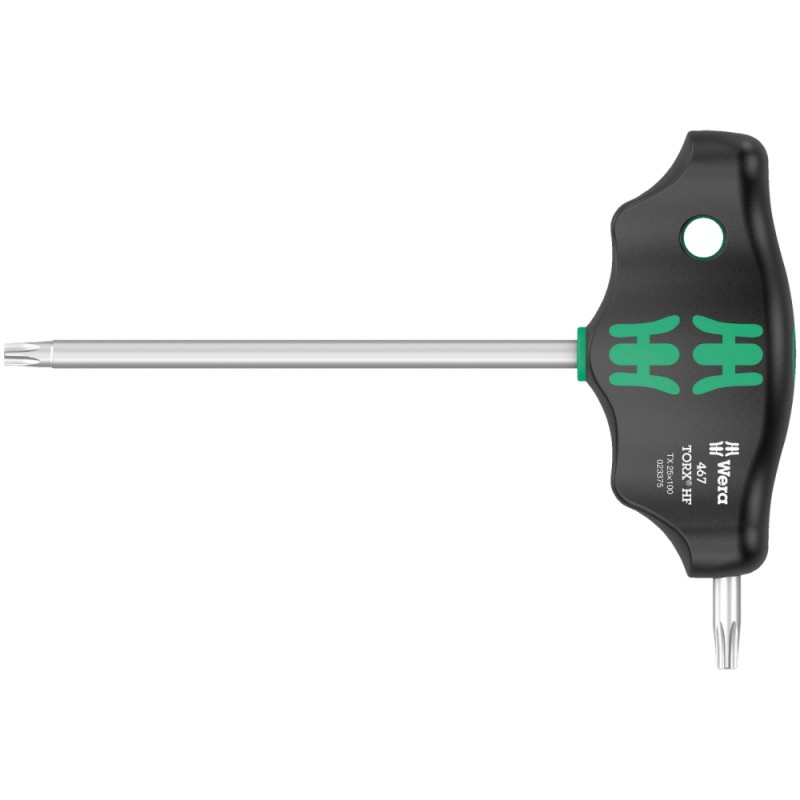 Atsuktuvas su T-formos rankena WERA 467 Torx HF TX25x100 1 Atsuktuvas su T-formos rankena WERA 467 Torx HF TX25x100 1