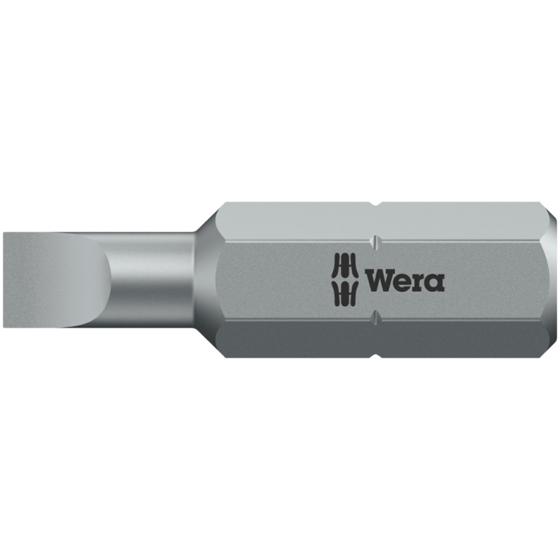 Plokščias atsuktuvo antgalis WERA 800/1 KZ 1,2x8x25mm 1 Plokščias atsuktuvo antgalis WERA 800/1 KZ 1,2x8x25mm 1
