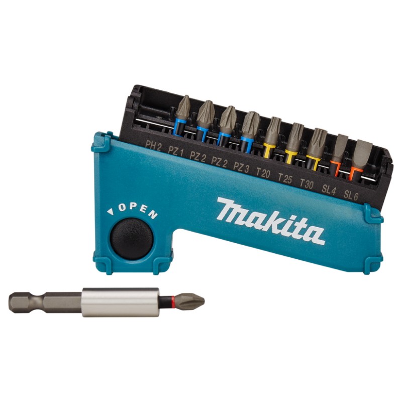11 dalių sukimo antgalių komplektas MAKITA Impact Premier Torsion 1 11 dalių sukimo antgalių komplektas MAKITA Impact Premier Torsion 1