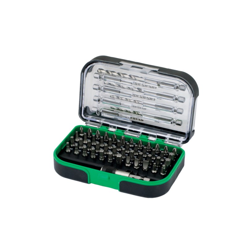 57 dalių antgalių ir grąžtų rinkinys HiKOKI 1/4" 1