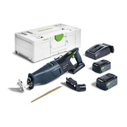 Akumuliatorinis tiesinis pjūklas FESTOOL RSC 18 5,0 EB-Plus