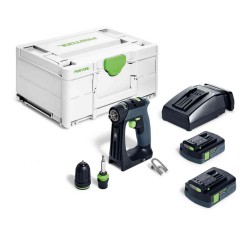 Akumuliatorinis suktuvas-gręžtuvas FESTOOL CXS 18 C 3,0-Plus