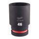 Ilga šešiakampė smūginė galvutė MILWAUKEE SHW 3/4" 46mm 1
