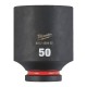 Ilga šešiakampė smūginė galvutė MILWAUKEE SHW 3/4" 50mm 1