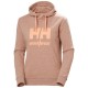 Moteriškas džemperis HELLY HANSEN Logo Hoodie, rožinis 1