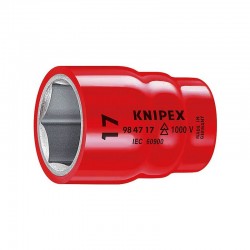 Šešiakampė galvutė KNIPEX 1/2" 17mm