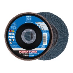 Šlifavimo diskas PFERD PFC125 Z40 SG-Power 60
