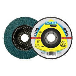 Lapelinis šlifavimo diskas KLINGSPOR SMT324 Extra 125x22,2mm P80