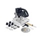 Akumuliatorinis kampų pjaustymo pjūklas FESTOOL SYMC 70 EB-Basic 1