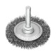 Metalinis šepetys su koteliu OSBORN 100x12mm 0,3mm 2