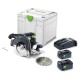 Akumuliatorinis rankinis diskinis pjūklas FESTOOL HKC 55 5,0 EBI-Plus-SCA