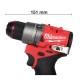 Akumuliatorinis gręžtuvas MILWAUKEE M12 FDD2-0X