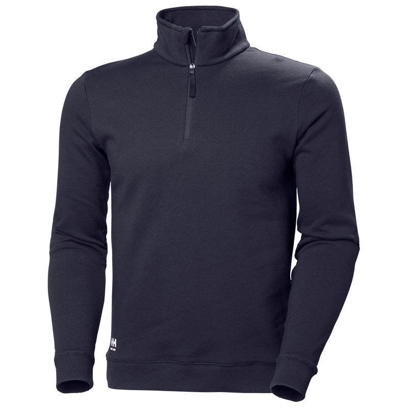 Džemperis HELLY HANSEN Manchester Half Zip Sweatshirt, mėlynas 1