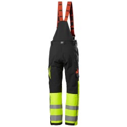 Žieminis puskombinezonis HELLY HANSEN Alna 2.0 Winter Pant CL, juoda/geltona