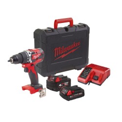 Akumuliatorinis smūginis gręžtuvas MILWAUKEE M18 CBLPD-422C