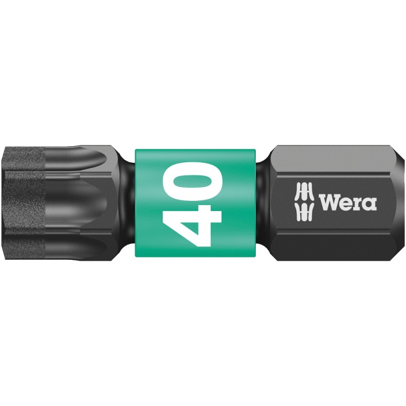Atsuktuvo antgalis WERA 867/1 IMP DC Torx TX40 25mm, 10vnt. 1